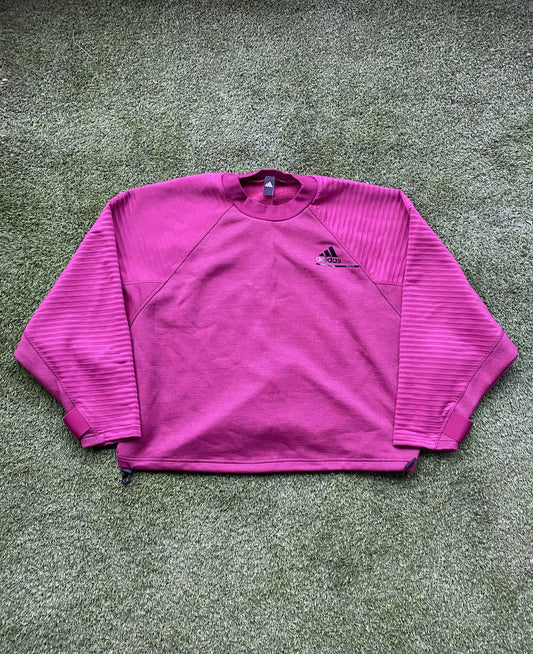 Sudadera Adidas crop deportiva